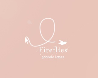 gabriela pink fireflies logo