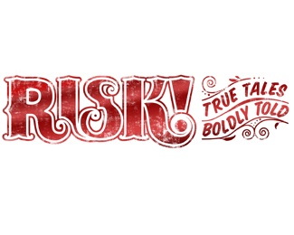 circus,risk,burlesque,carnival,storytelling logo