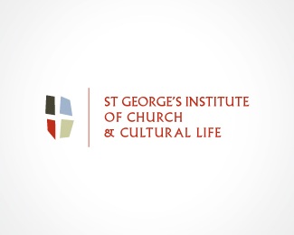 church,red,shield,christian,institute logo