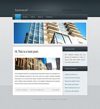 blog,business,corporate website template