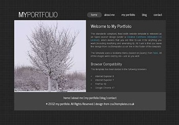 art,blog,personal,portfolio website template