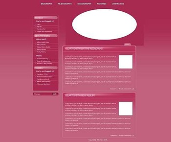 business,clean website template