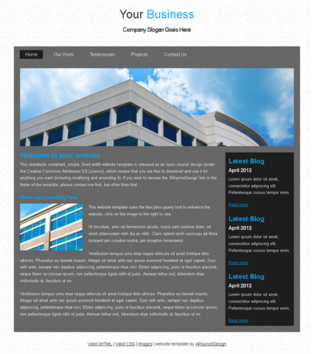 blog,business,corporate website template