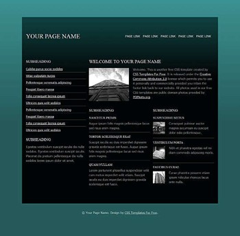 business website template