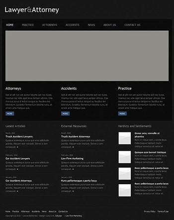blog,corporate website template