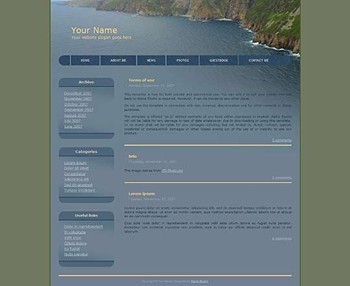 business,corporate,travel website template