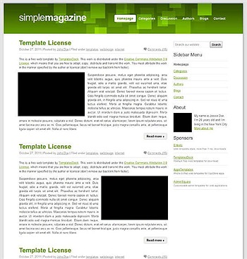 blog,business,corporate,css,html,magazine website template