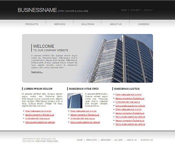 architecture,corporate website template