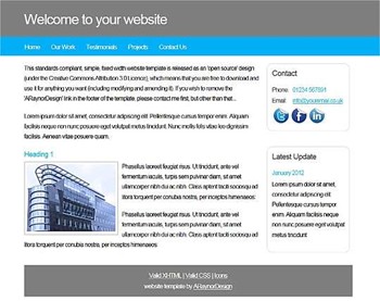 business,personal,portfolio website template