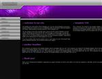 Purple High-Tech Website Template